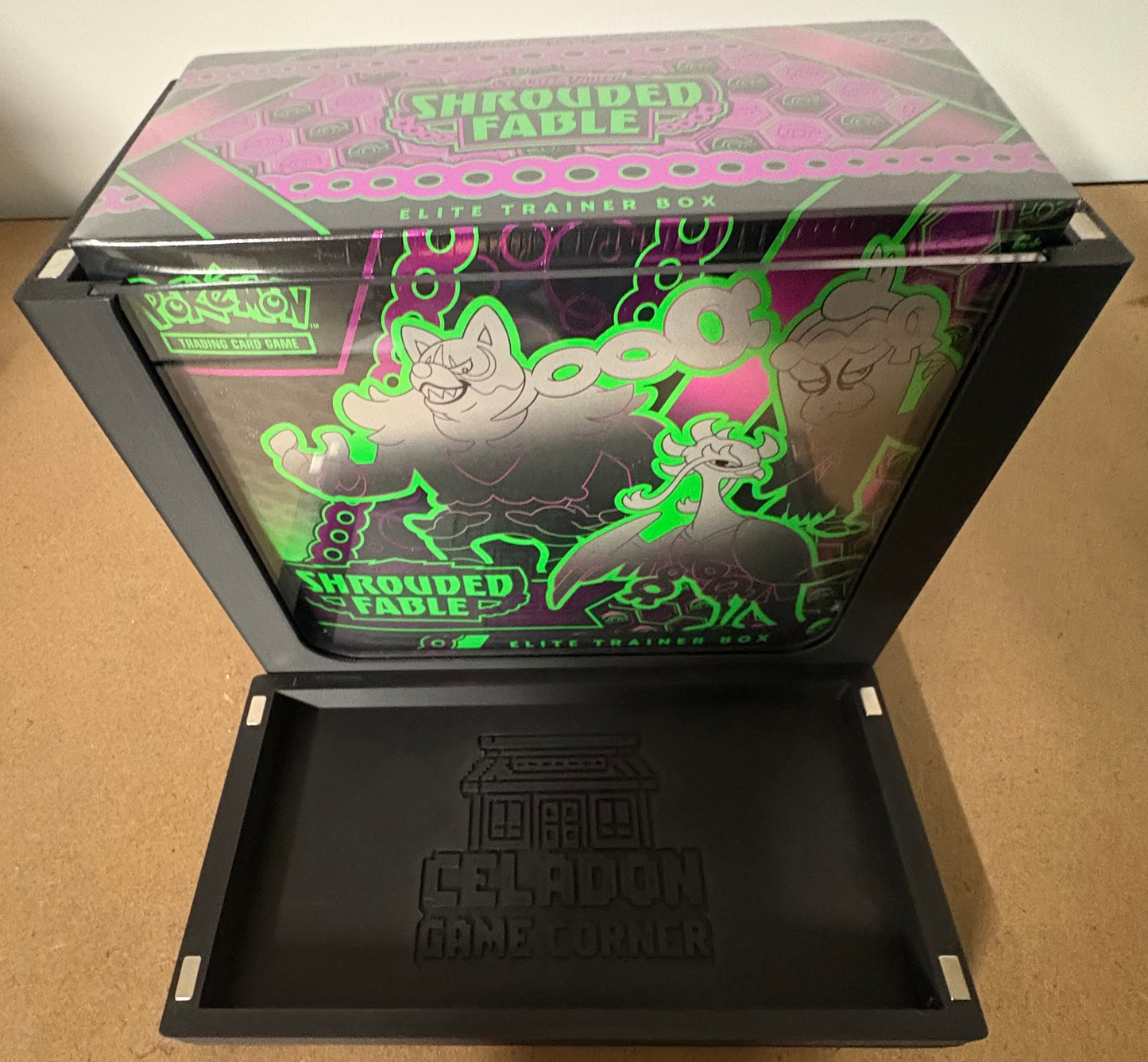 Shrouded Fable Elite Trainer Box Display Case