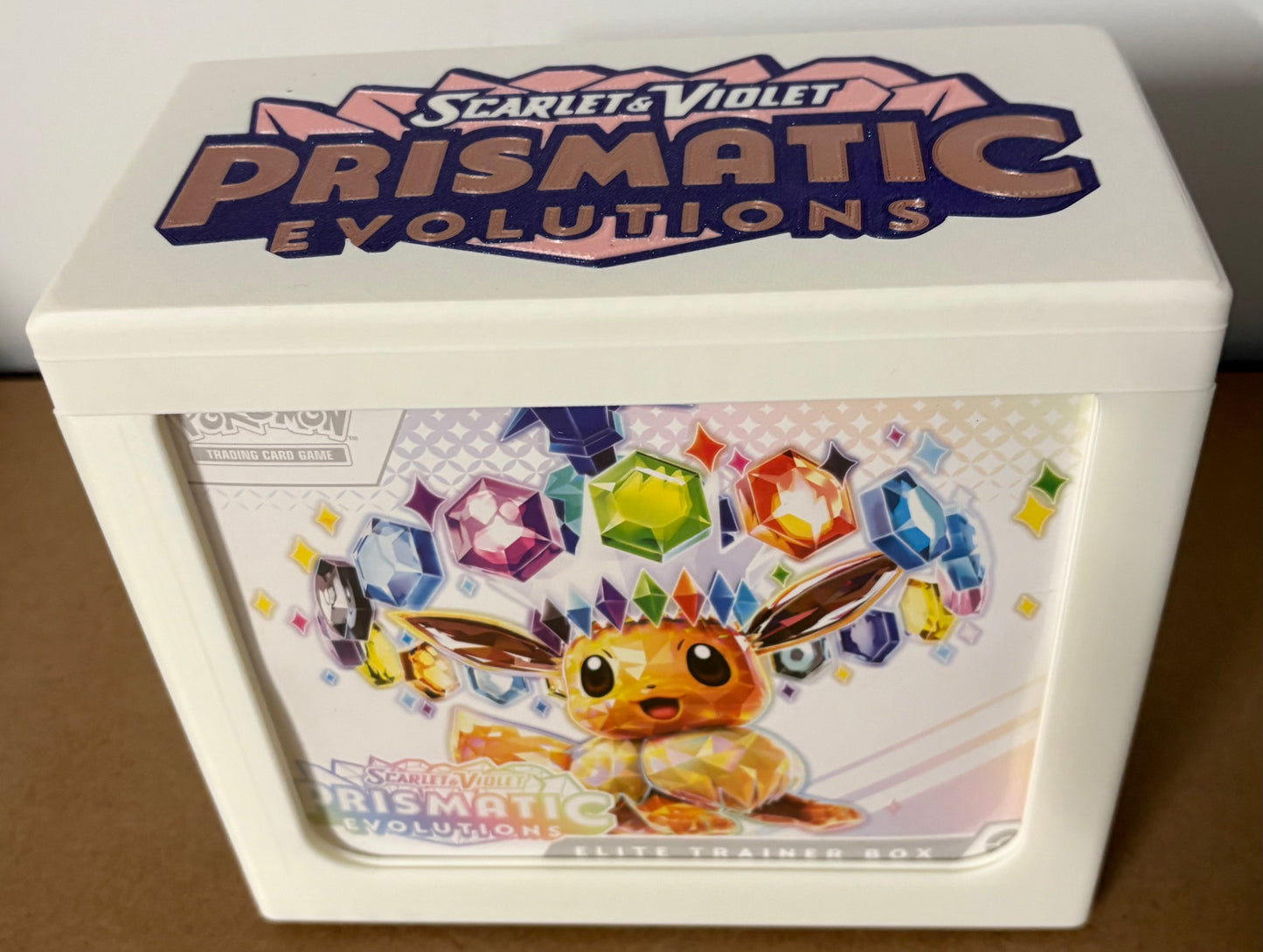 Prismatic Evolutions Elite Trainer Box Display Case