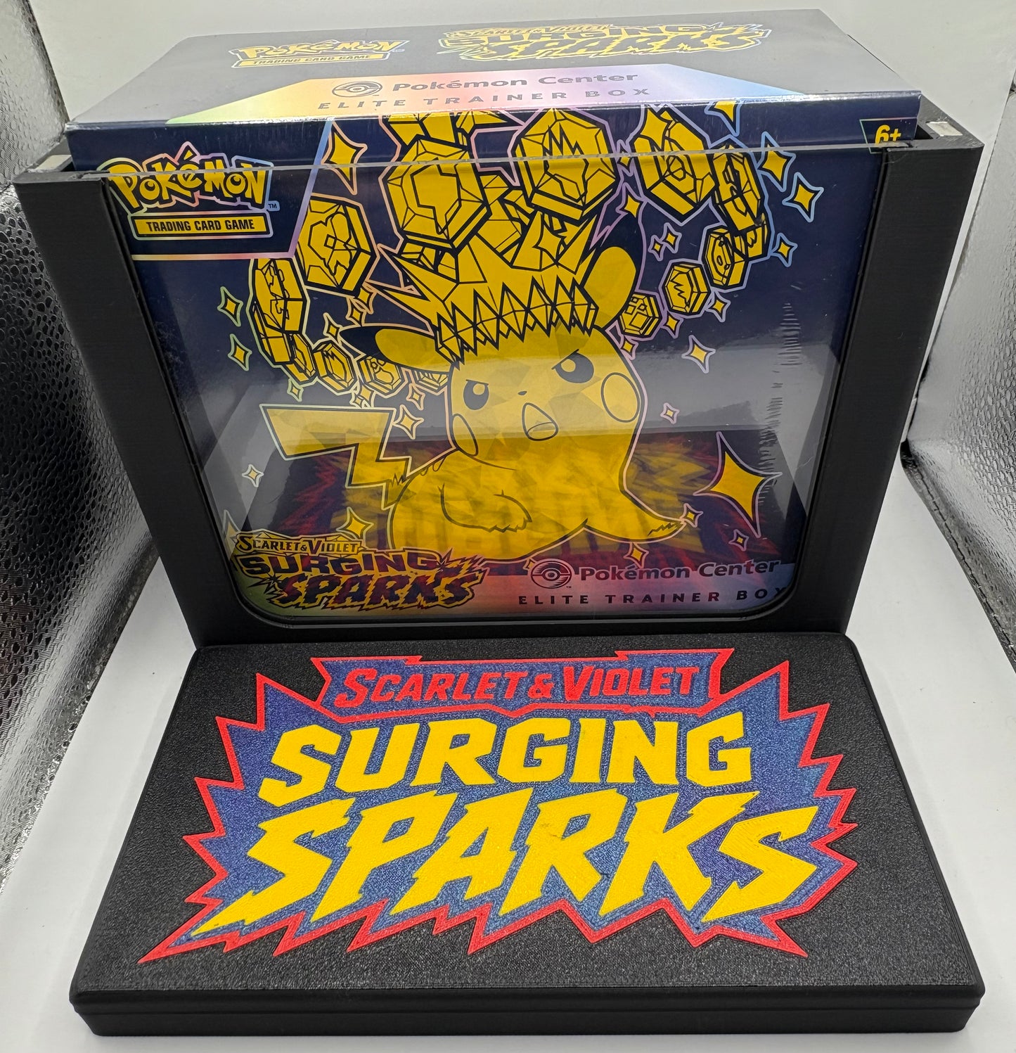 Surging Sparks Elite Trainer Box Display Case
