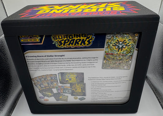 Surging Sparks Elite Trainer Box Display Case